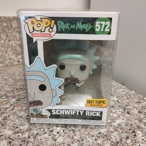 (VAULTED) Rick & Morty - Schwifty Rick Vinyl Figure #572 FunkoPop-Pop Protected